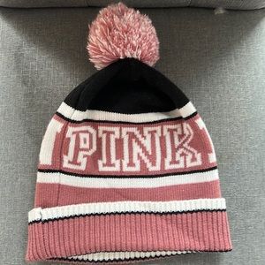 Pink nation stocking hat